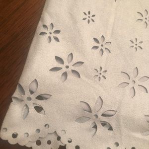 Suede Short Skirt NWT